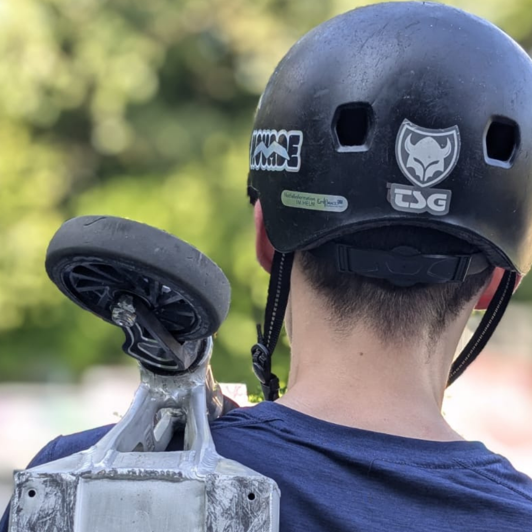 Helmaufkleber safeTASTIC