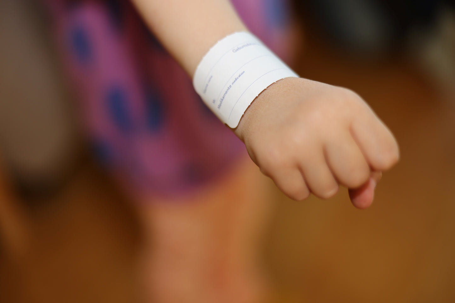 Notfallarmband für Babies und Kinder
