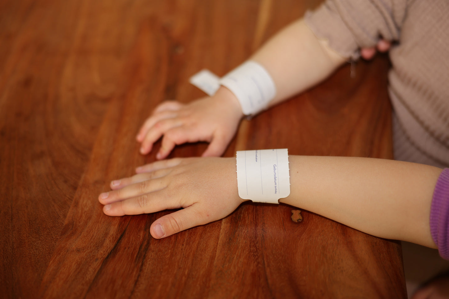 Notfallarmband für Babies und Kinder