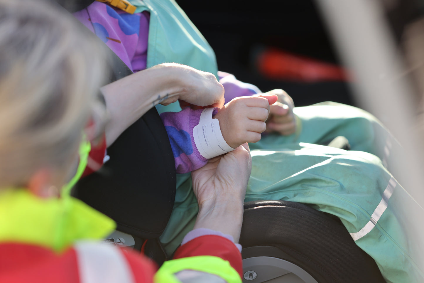 Notfallarmband für Babies und Kinder