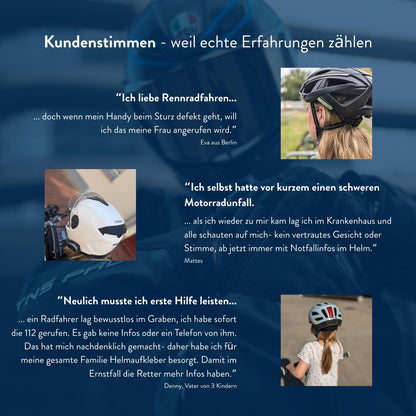Helmaufkleber Groß ENGLISCH