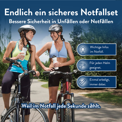 Helmaufkleber Groß       Motorrad