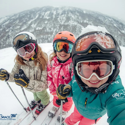 Helmaufkleber KLEIN Wintersport