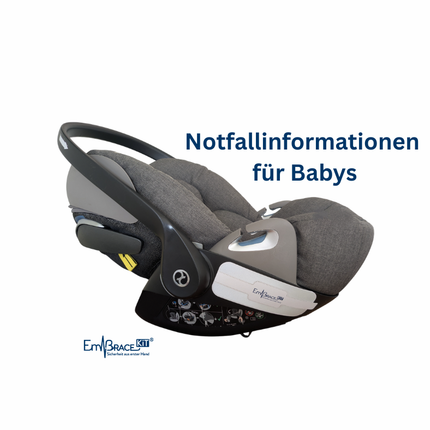 Notfallarmband für Babys