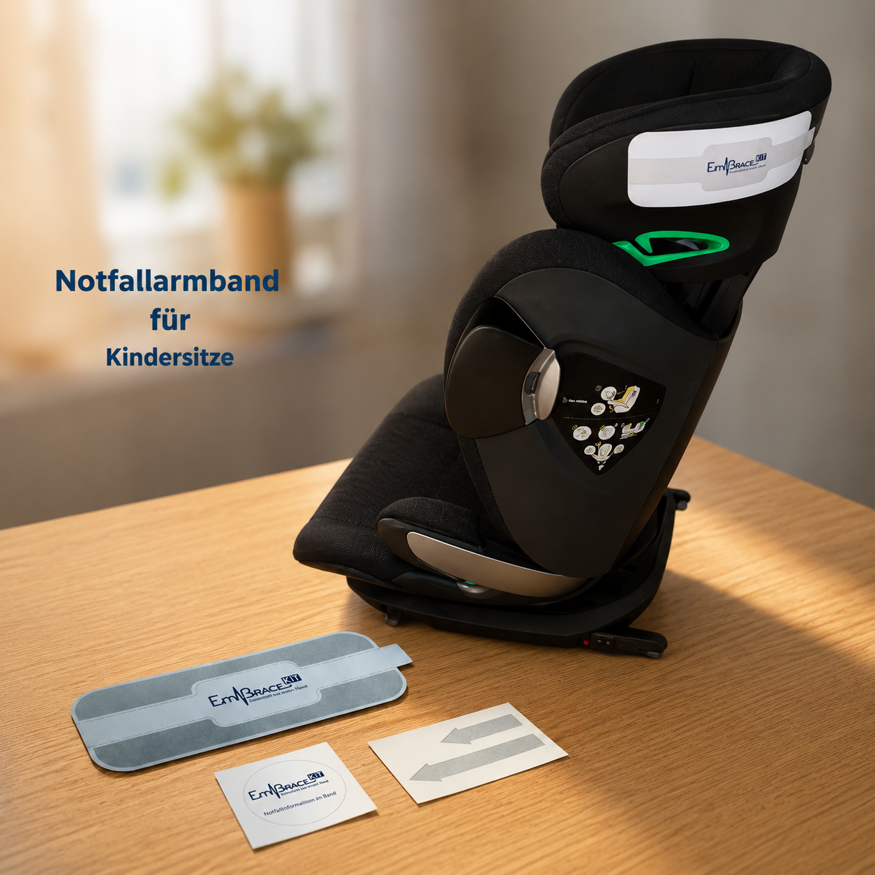 Notfallarmband für Kindersitze